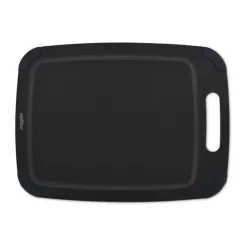 Zyliss Skærebræt B 27,4 x L 25,8 cm - Træfiber/silikone - Sort