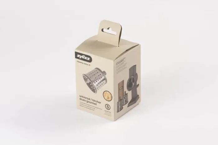 Zyliss Tromle til Rivejern Bircher - Ø 8,7 x H 12,2 cm - Aluminium/polypropylen